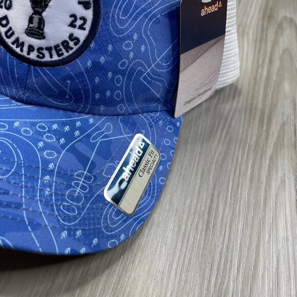 Ahead Golf Walker Cup 2022 Dumpsters Specialty Authentic Classic Cut Hat NEW - Picture 2 of 12